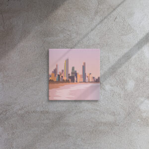 Alternative view of Surfers Paradise Canvas