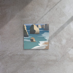 Alternative view of The Twelve Apostles Canvas