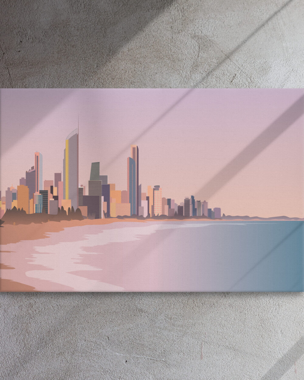 Surfers Paradise Canvas