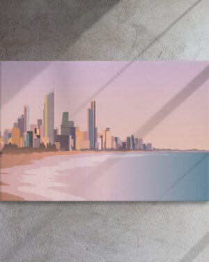 Surfers Paradise Canvas