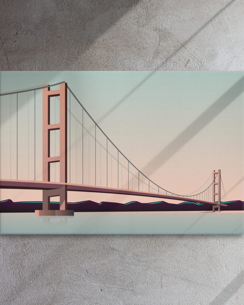 Humber Bridge Canvas