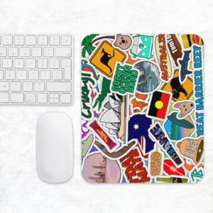 Sticker Bomb Mouse Pad