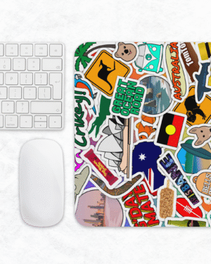 Sticker Bomb Mouse Pad