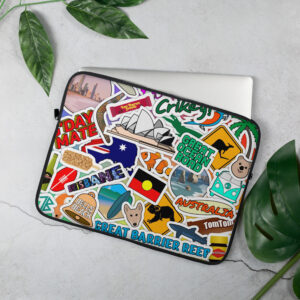 Alternative view of Sticker Bomb Laptop Sleeve
