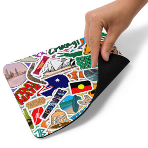 Alternative view of Sticker Bomb Mouse Pad