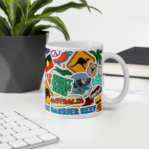 Alternative view of Sticker Bomb Mug