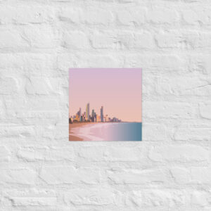 Alternative view of Surfers Paradise Print