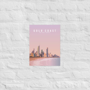 Alternative view of Gold Coast, QLD Print