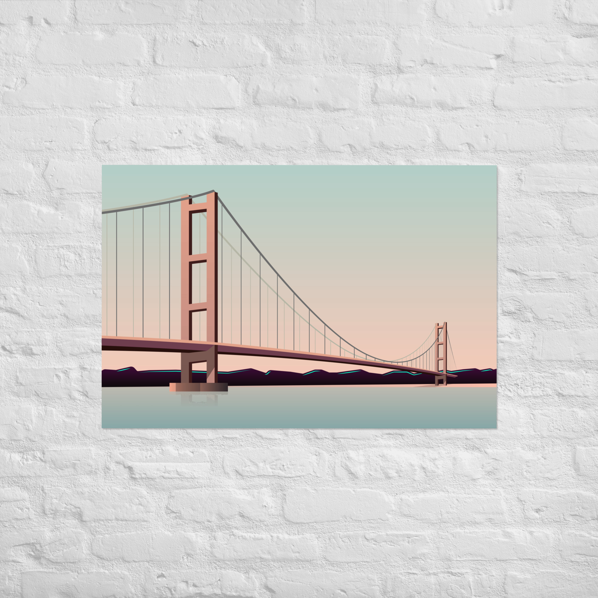 Humber Bridge Print
