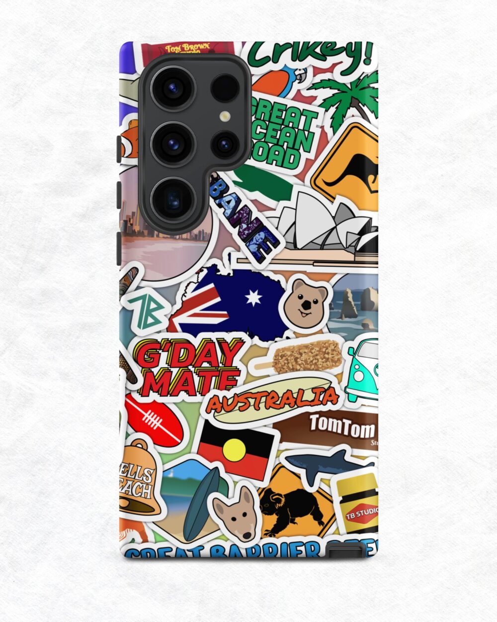 Australia Sticker Bomb Samsung® Case
