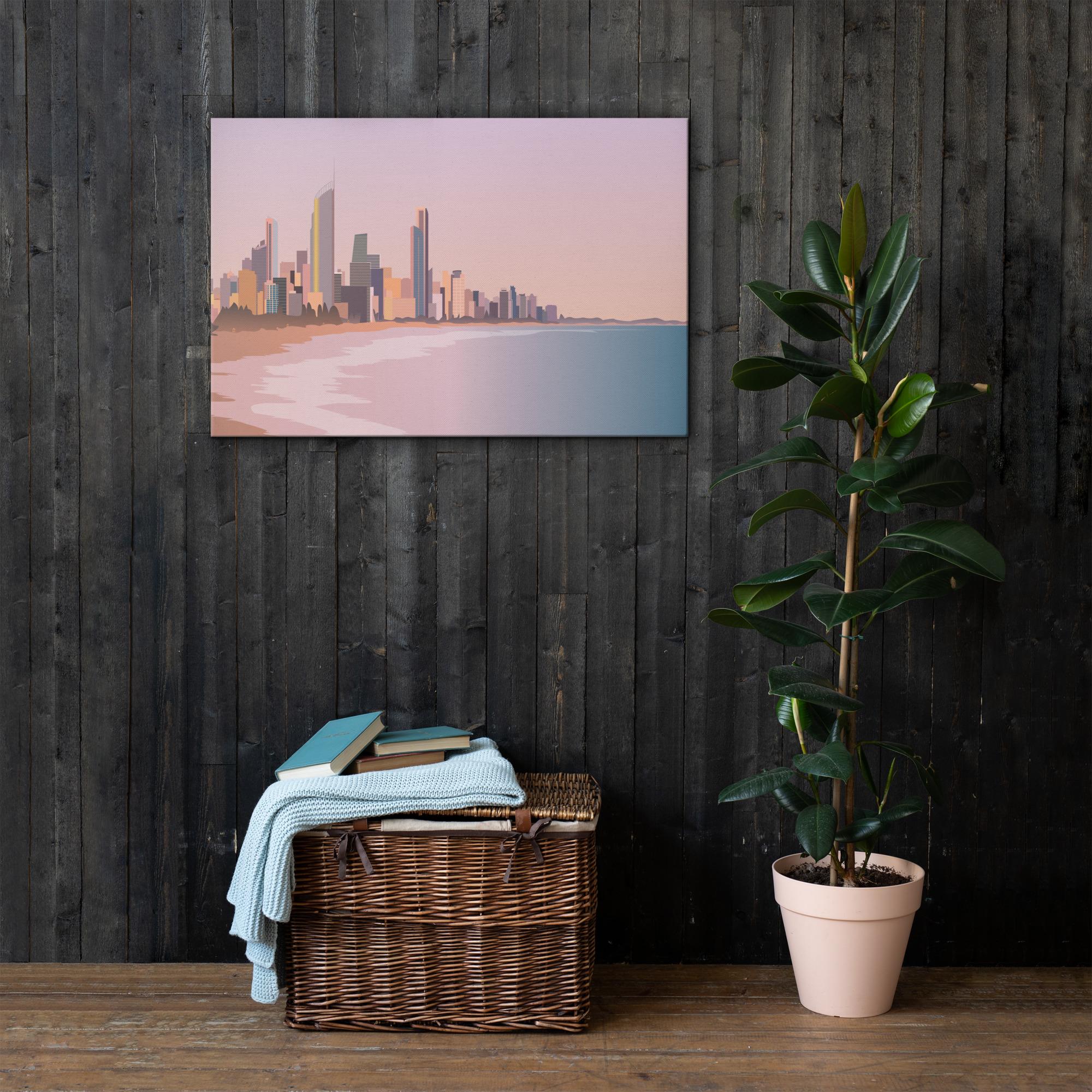 Surfers Paradise Canvas