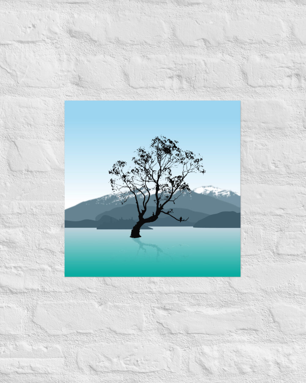 Wānaka Tree Print