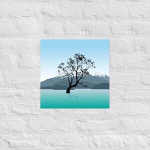 Wānaka Tree Print