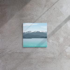 Alternative view of Wānaka Mountain Canvas