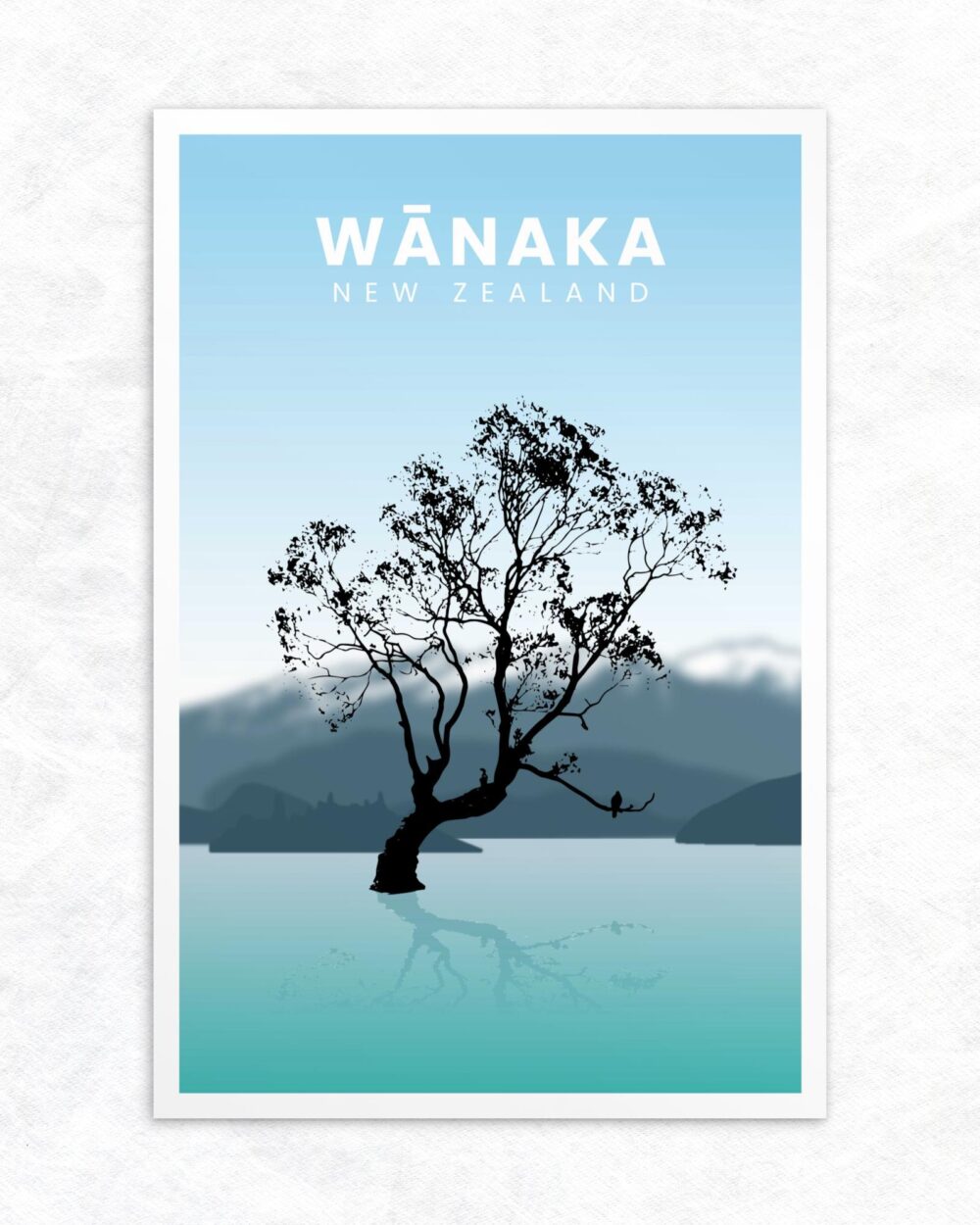 Wānaka Tree Postcard