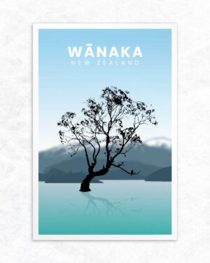 Wānaka Tree Postcard