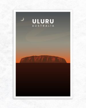Uluru Postcard